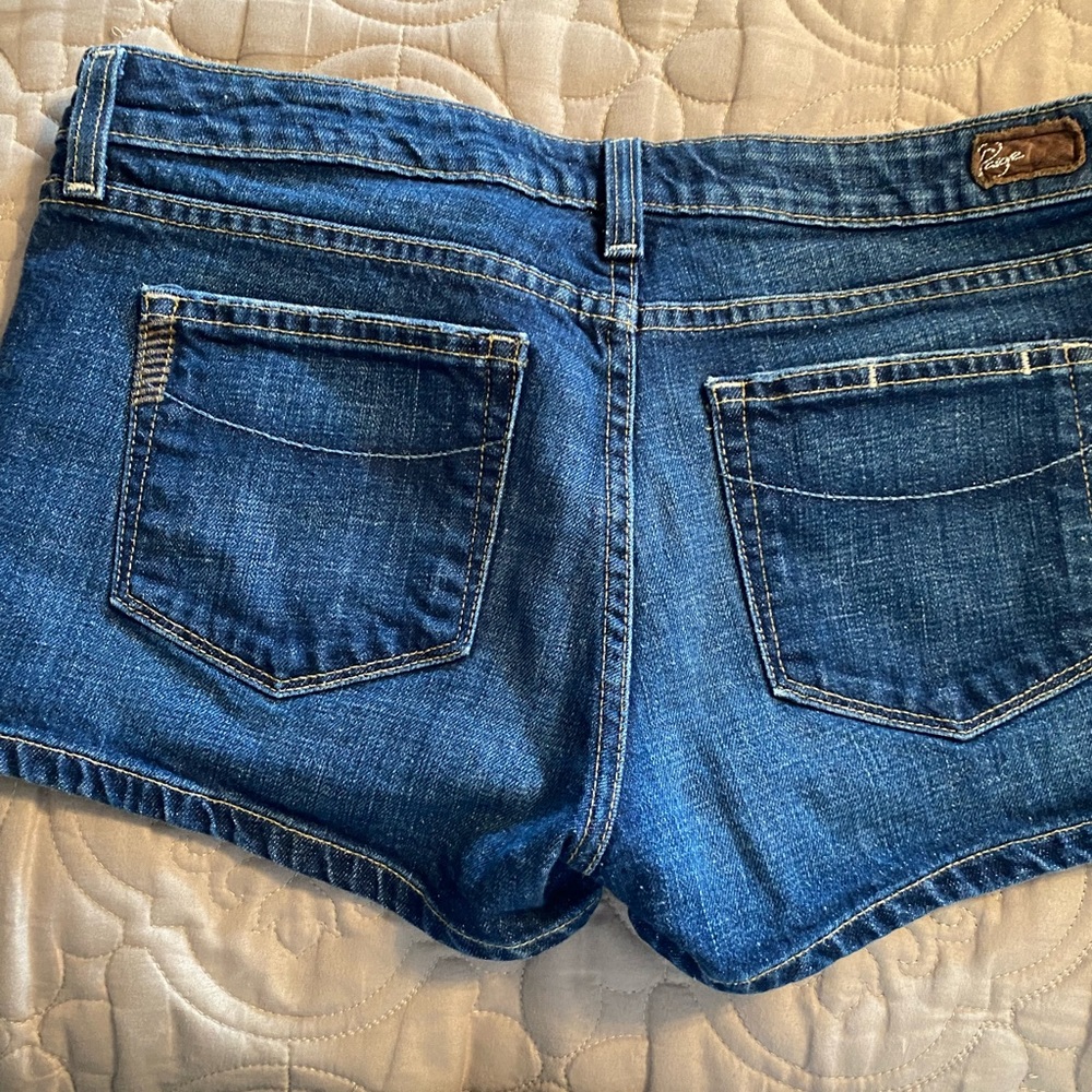 Paige Jean shorts. Short shorts